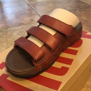 BRAND NEW burn red men sandals